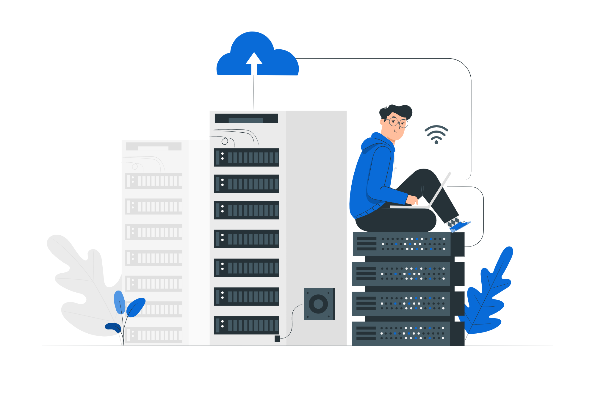 Cloud hosting-pana